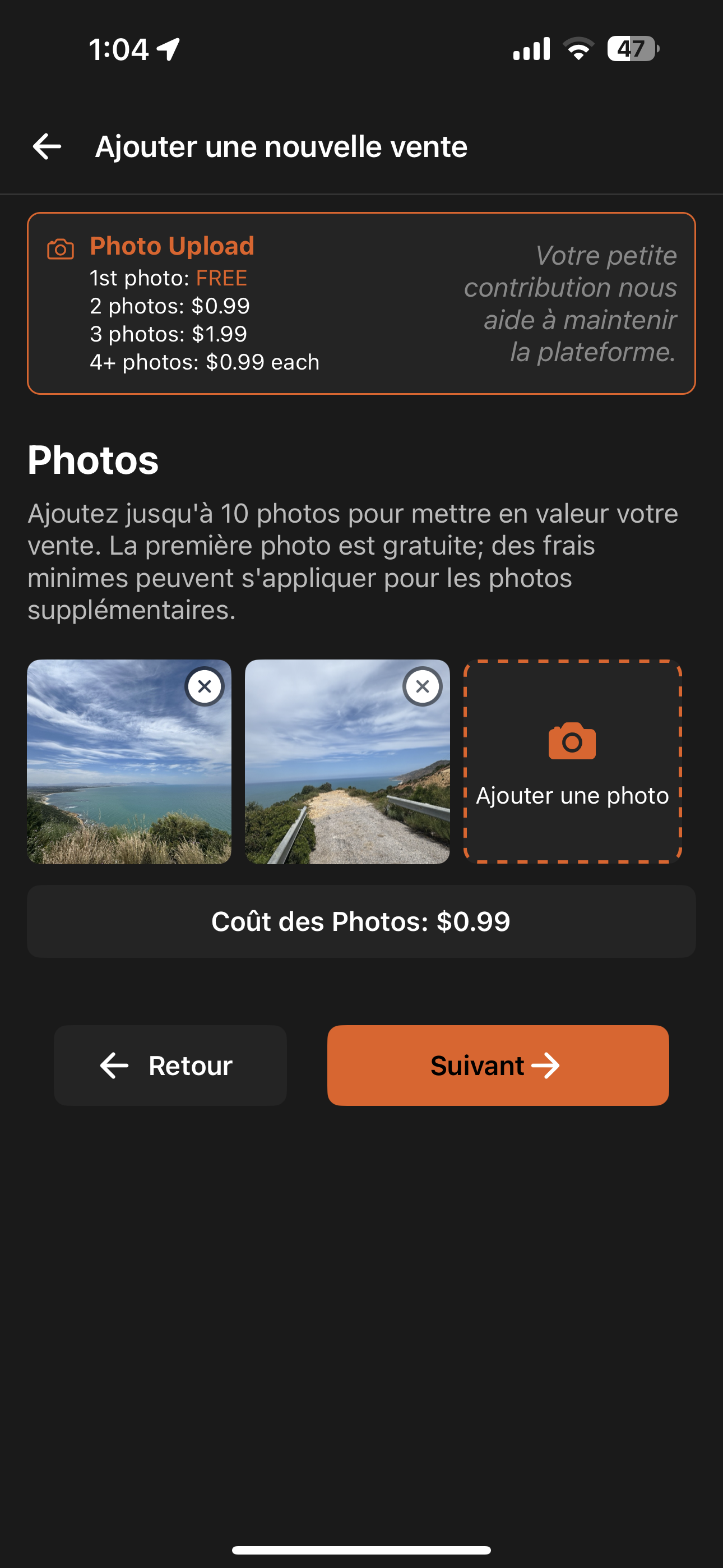 Sélection des promotions