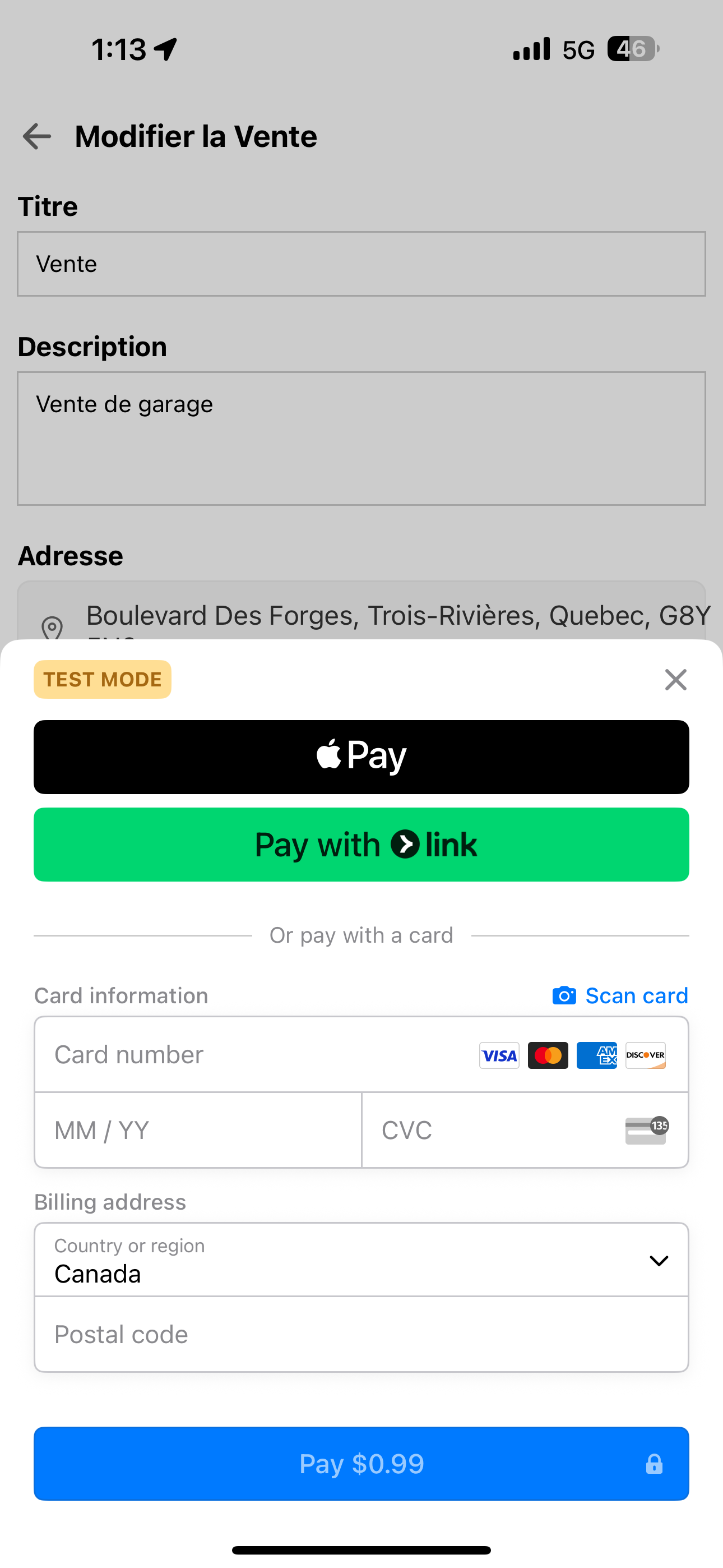 Calcul du prix pour photos supplémentaires