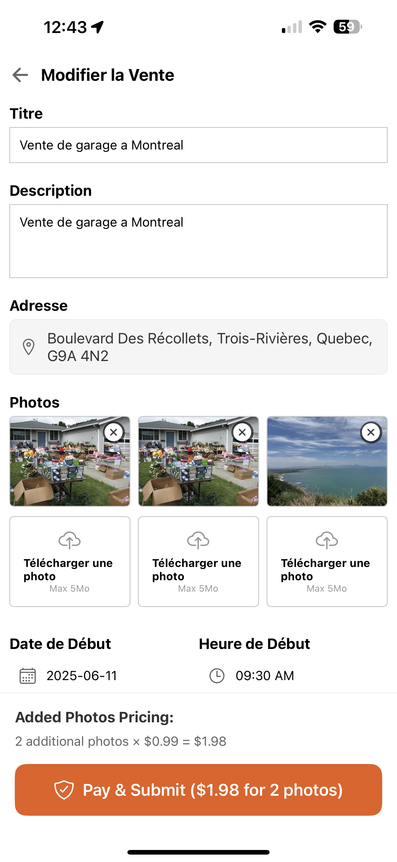 Photos supplémentaires